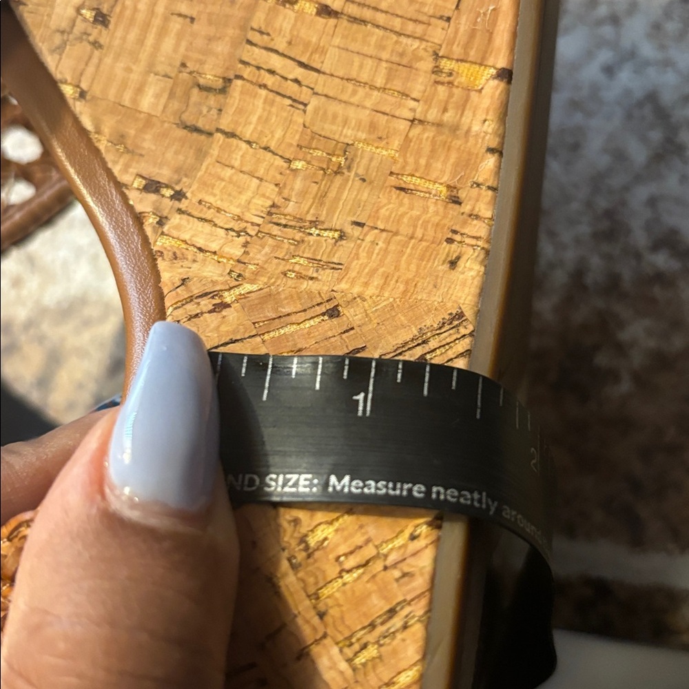Nine West  Woven Wedge Sandal - Picture 4 of 5
